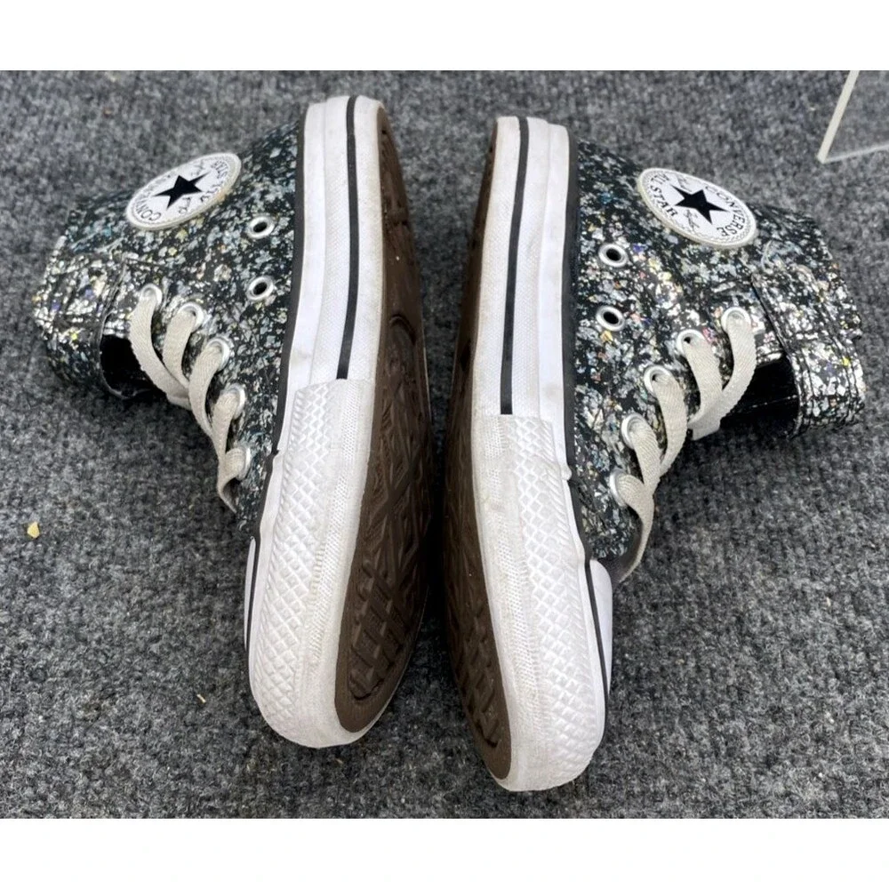 Converse Chuck Taylor All Star Hi Top Confetti Glitter Youth 12.5 A11116C